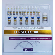 Ele 10g Glutax, Глутатион Инъекция для отбеливания и осветления кожи